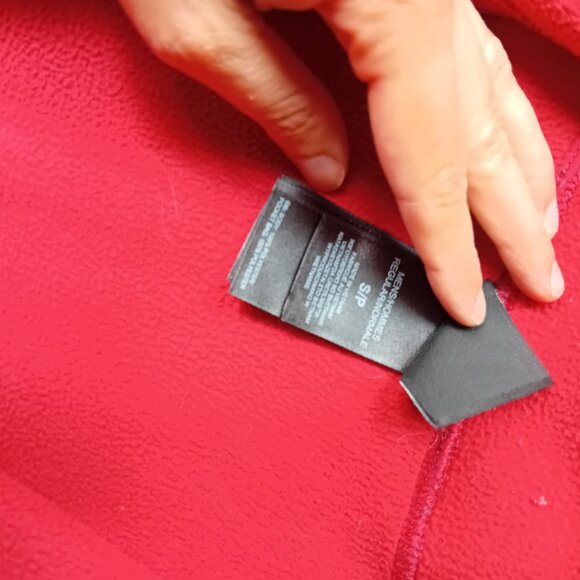 The North Face Soft Shell Zip-Up Fleece Navy Jacket - Picture 7 of 8